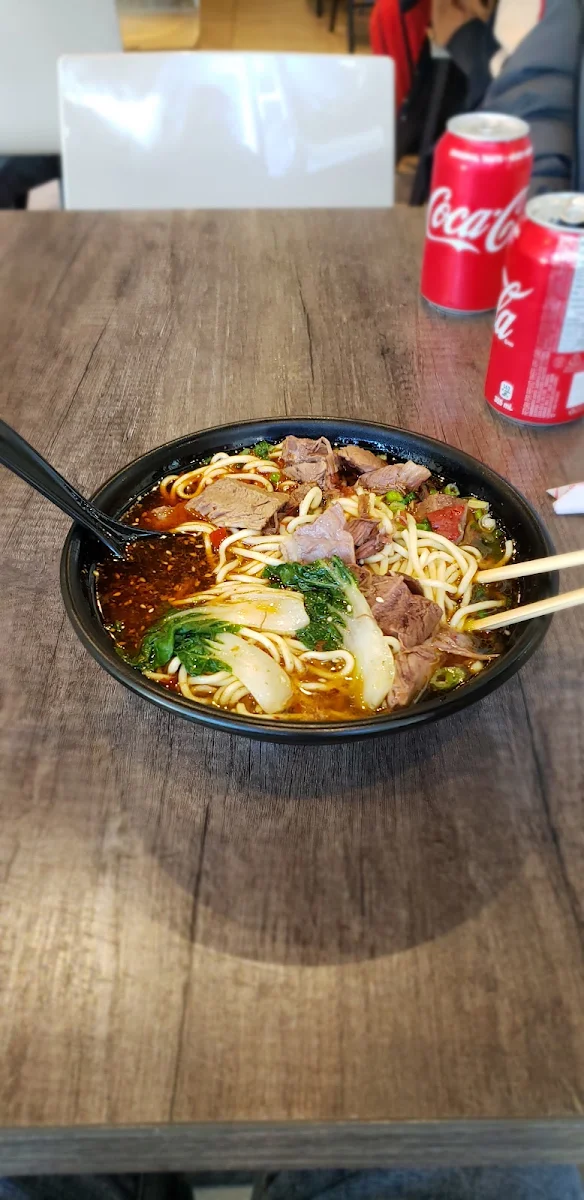 spicy beef noodle soup 红油牛肉汤面
